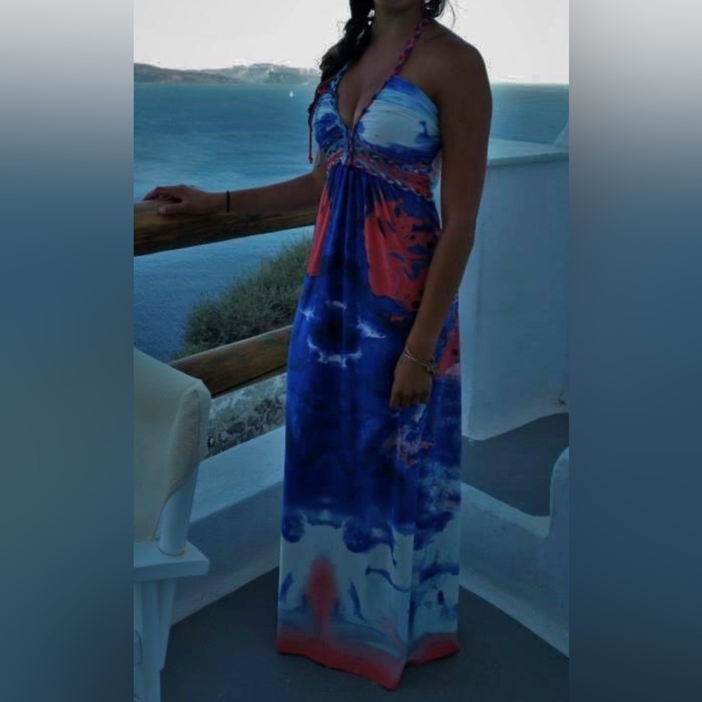 Cynthia Rowley Braided Maxi Dress